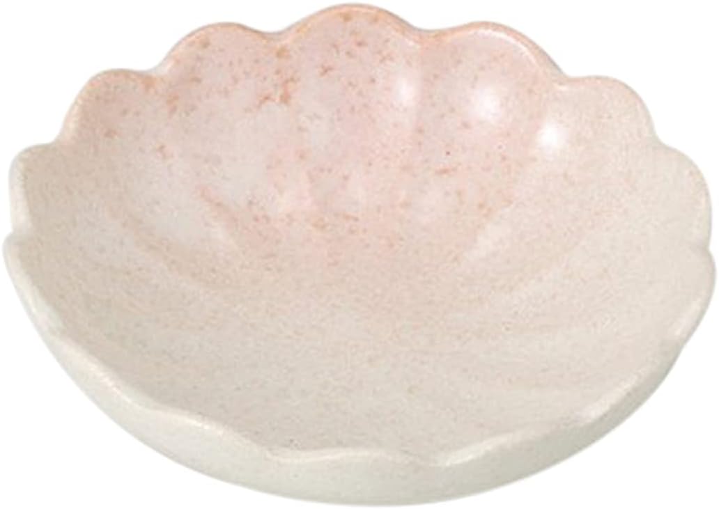 Set of 10, Sakurashino Chrysanthemum Pot, 4.5 x 1.2 inches (11.3 x 3 cm), 3.5 oz (100 g), Shokado, Restaurant, Commercial Use, Restaurant