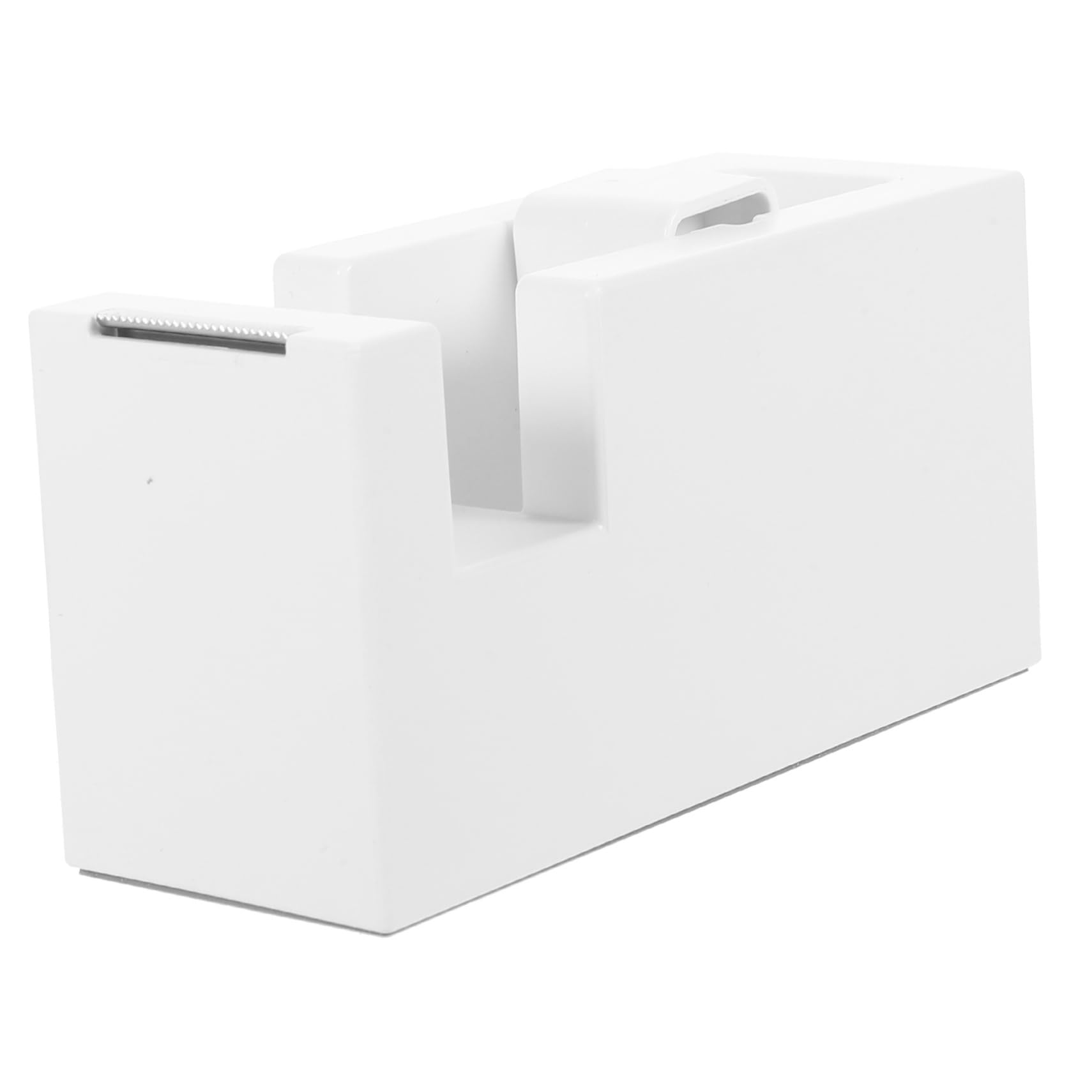 OSALADI 3 Pezzi distributore di nastro Titolare scrivania porta nastro mini Cutter distributore di nastri portatili distributori a nastro distributore a nastro addominali bianca