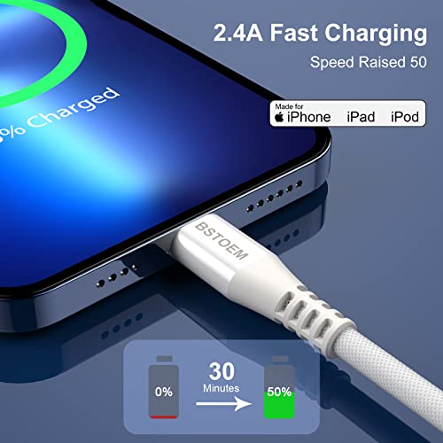 Iphone Charger Cable 3 Foot 2Pack Usb A To Lightning Fast Charging Cord 3Ft [Apple Mfi Certified] For Iphone 14/14Plus/14Pro/14Promax/13/12/11/Xs/Xr/X/8/7/6/Se/Ipad/Air/Mini Charge Wire 3 Feet #TOP2