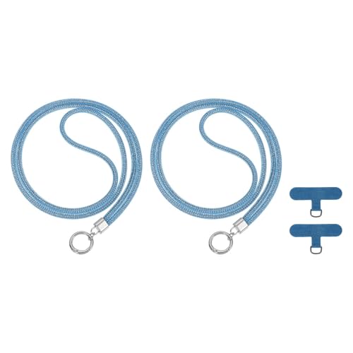 Lanière à bandoulière pour téléphone portable PATIKIL motif diamant d'eau sangle universelle