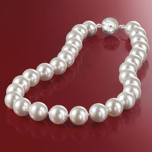 Ross-Simons 13.5-14mm Shell Pearl Necklace With Sterling Silver3