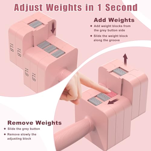 Set of 2 Adjustable Dumbbells 50lbs