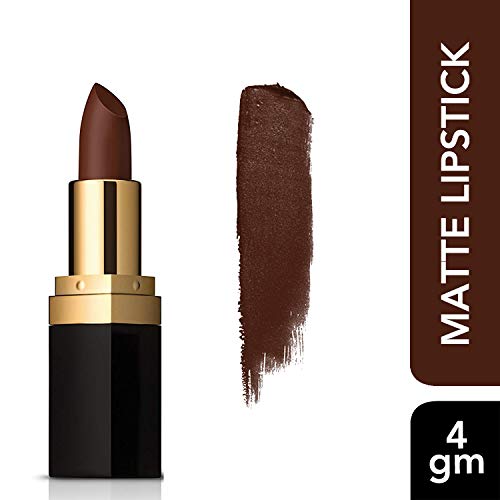 Image of Iba Long Stay Matte Lipstick for Women- M03 Toffee Brown, 4g | Creamy Matte Finish & Smooth Texture| Long-Lasting | Hydrated Lips | Enriched with Vitamin E| Intense Colour & Highly Pigmented | Lip Makeup