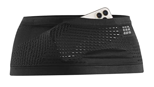 CEP Unisex The Run Belt Laufbekleidung Cinturón para Correr Black - Negro XS/S