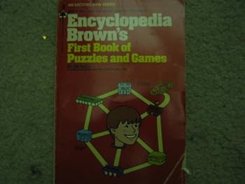 Paperback Encyclopedia Brown's First Book of Puzzles & Games Book