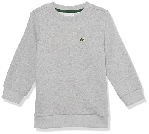 Lacoste unisex-child Kid's Long Sleeve Regular Fit Crew Neck Sweatshirt