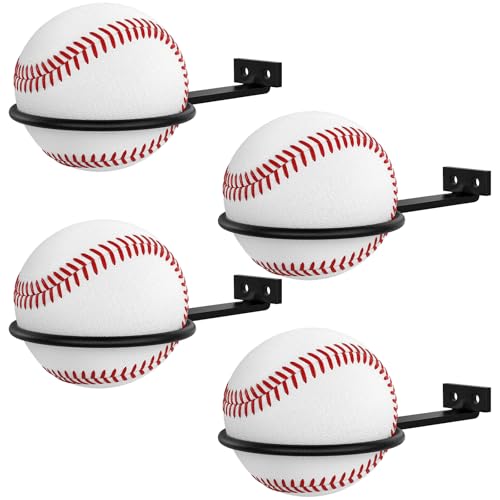 QTJUST Baseball Wall Mounts