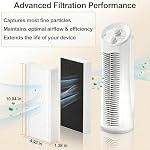 4 Pack Filter Replacement for FRF102B, Compatible with Filter U HRF201B Compatible with HHT270, HHT290 Series - Image 2