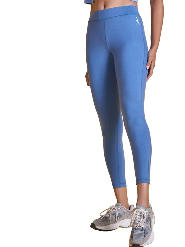 NYKD Stretchable Cotton Tights/Leggings for Women, High Waist Stylish Running/Gym/Sports Wear