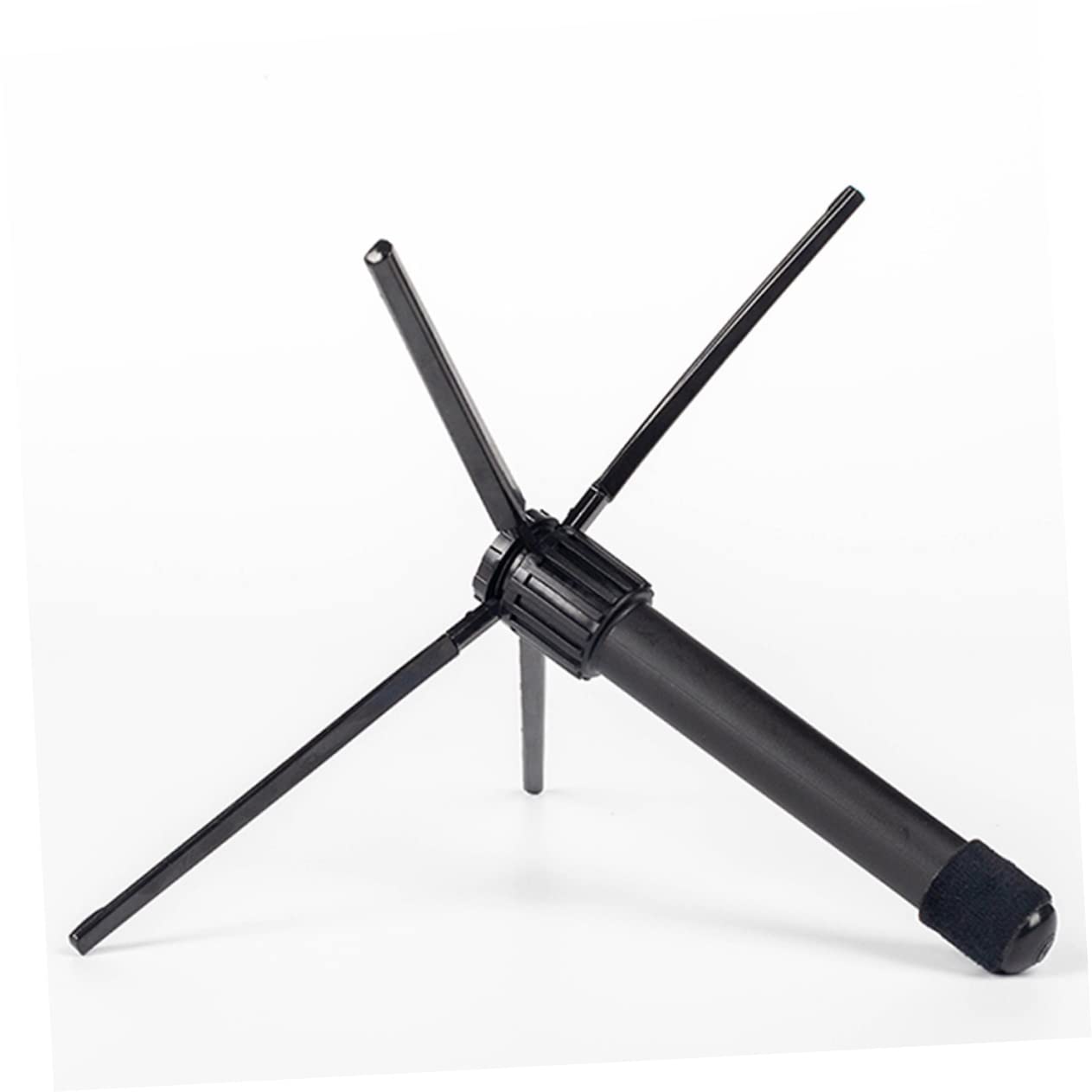 JEWEDECO Portable Flute Rack Holder Folding Clarinet Stand Storage Flute Display Stand for Home Dec