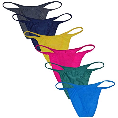 OROCOJUCO Men's Shiny Dots Mini Briefs Pouch Bikini Underwear Posing Short Pants2