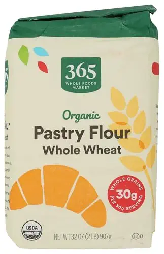 Organic Whole Wheat Pastry Flour, 2 LB