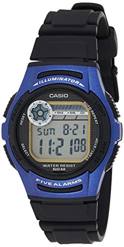 Preisvergleich Produktbild Casio Herren Digital Quarz Uhr mit Harz Armband W-213-2AV