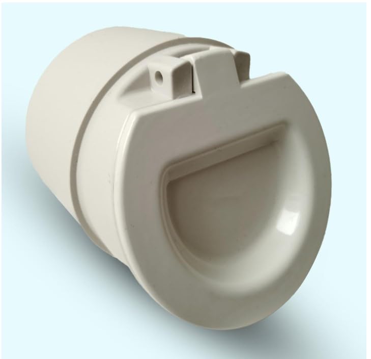 Image of PVC Pipe Fittings Pipe Screens Mosquito Tank Pvc Pipe Flap Gate Valve non Return Valve For Water New (63mm (2 inch))