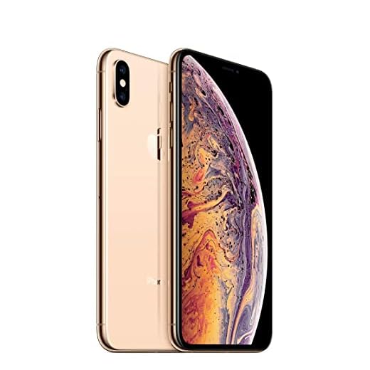 A Apple iPhone XS Max, 64GB, Ouro - Para GSM (Renovado)