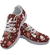 Hugs Idea Chaussures De Course Légères Pour Femme Motif Chat Dessin Animé - Berger Bernois Blanc, 35.5 EU