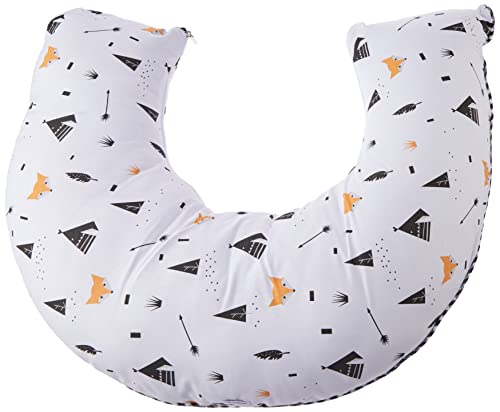 Apoio Amamentação Estampada, Biramar Baby, Branca