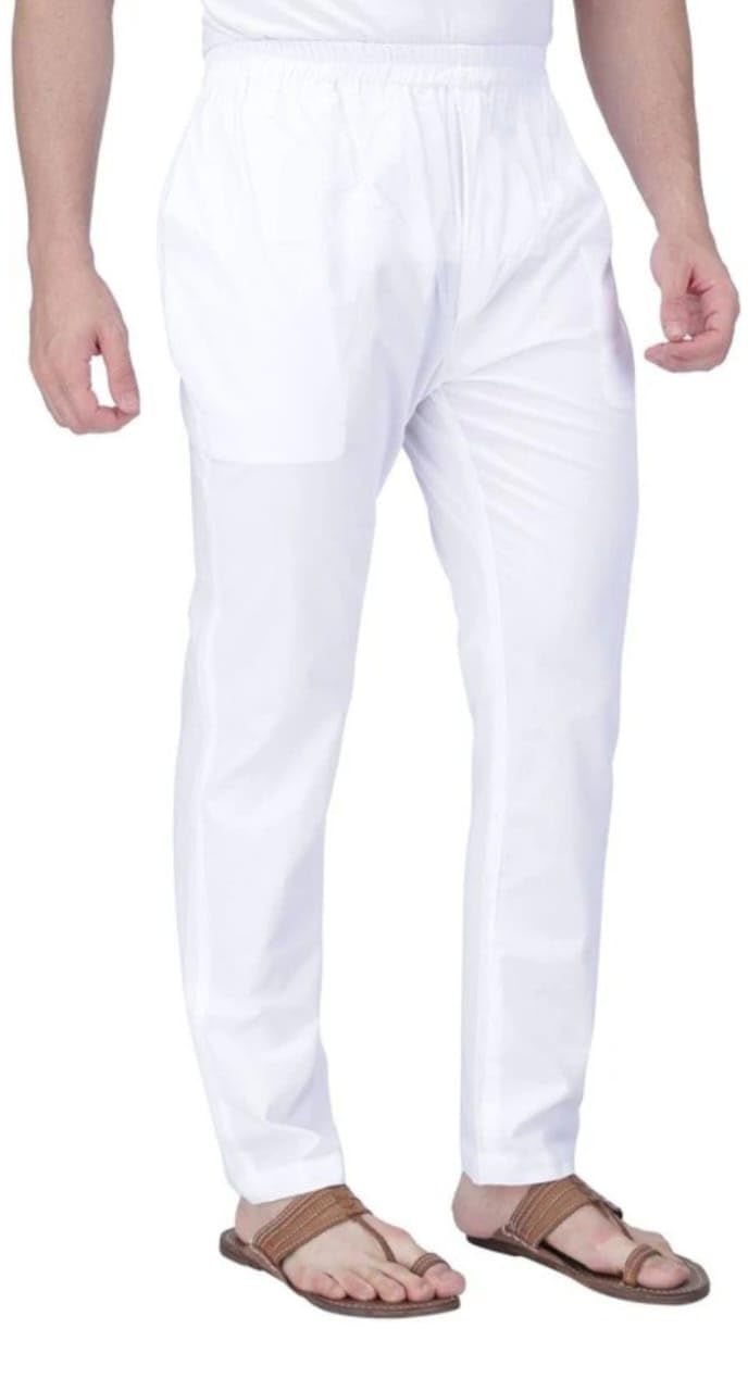 avinzo Men's White Cotton pajama-picture-11