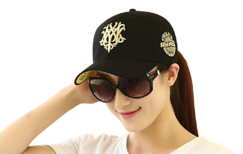 dressify Autumn and Winter Outdoor Leisure Sports Hats for Women Korean Fashion All-Match Sun Hats Wholesale Baseball caps Black Color-picture-11