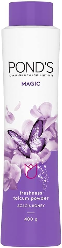 Freshness Talcum Powder | Acacia Honey | 400g (14.10 Oz)