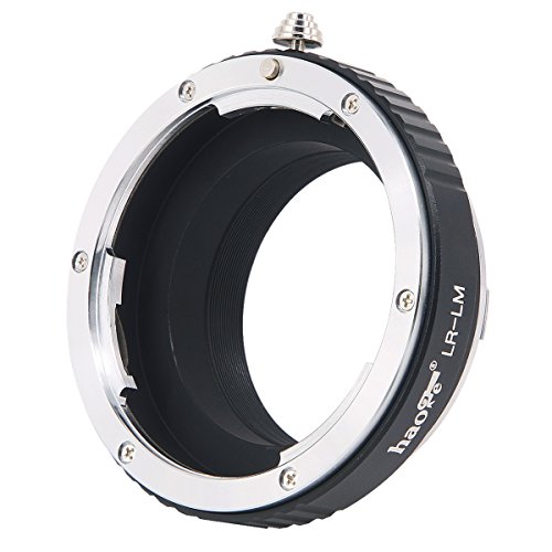 Adaptador de montura de lente Haoge para lentes Leica R (LR) a cámaras Leica M (LM), compatible con M240, M262, M3, M2, M1, M4, M5, M6, MP, M7, M8, M9, M Monochrom, M-E, M-P, M10 y M-A miniatura 3