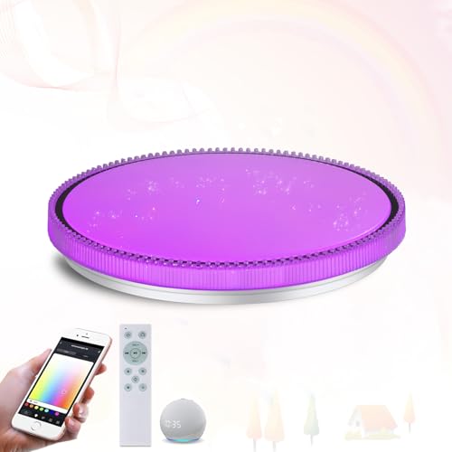 TAIGURAZ WF-BZ LED V[OCg 8 alexaΉ Bluetooth Xs[J[ y VƖ 4700lm RGB F Rt 邳[ 铔  ^ Lb`ʏQɓKp