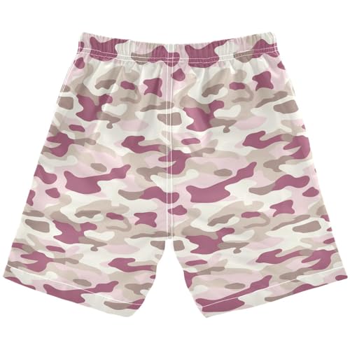 JUNZAN Taupe Boys Swim Trunks Toddler Swimming Trunks for Boy Beach Swim Shorts Camo2