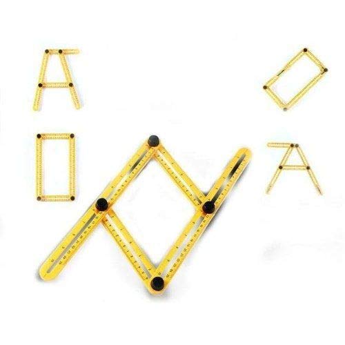 Régua Medidora Esquadro Multi Ângulo Esquadriflex Deplasti