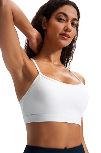 Image of JOYSPELS Comfy Racerback Sports Bras for Women with Removable Pads Luxury Dupe for Workout & Daily Use, A-C Cups