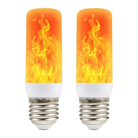ConBlom Flame Effect Light Bulbs - 4 Modes Cover