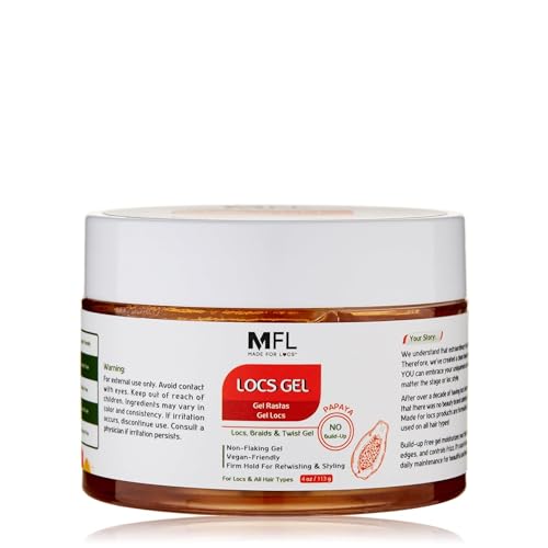 Made For Locs Retwisting Pomade 4 oz Papaya