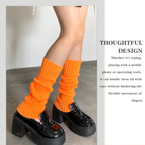 Image of 2 Pcs Leg Warmers Y2k, Leg Warmers, Y2k Accessories, Cute Kawaii Cream Legwarmers for Women Winter