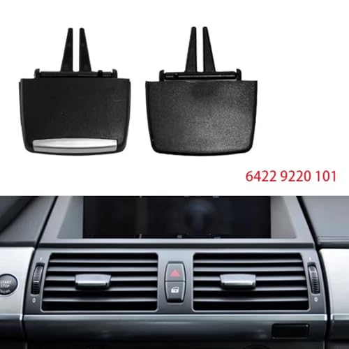 Clip de ventilation avant E70 pour BMW X5 grille d'aération centrale - 6