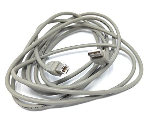 DRUT 3m USB A to B 2.0 24AWG High Speed Cable Lead for Printer Scanner, Music Instrument 10ft Beige - Image 4