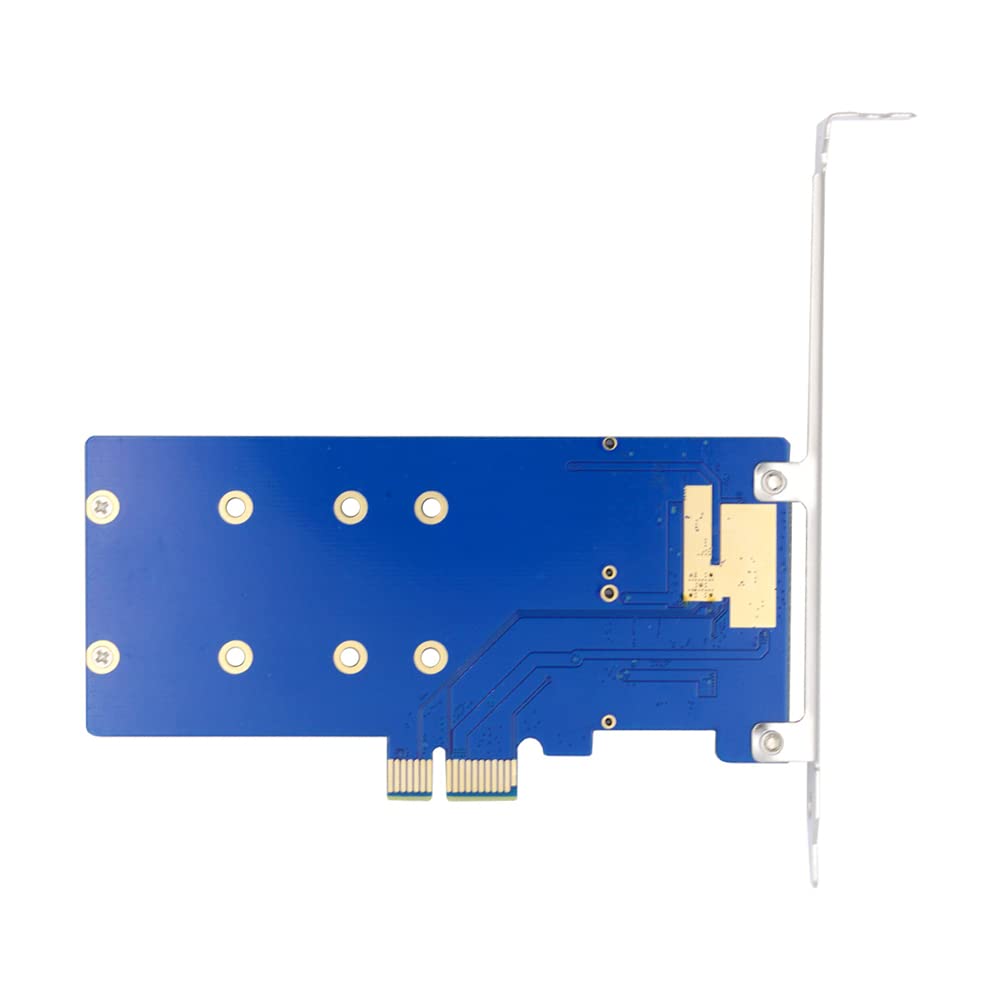 Podwójny klucz SATA NGFF B+M SSD na PCI-E 1 x adapter płyty głównej konwerter karta SSD JMB582 2280