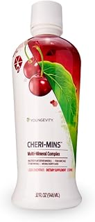 Cheri-Mins™ Plant Derived Liquid Minerals - Great Tasting Formula - 77+ Natural Unaltered Trace Minerals - Colloidal Form Humic Shale (32 Fl Oz - Pack of 2)