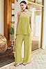 Panadila 2 Piece Linen Set Summer Travel Beach Vac... #4