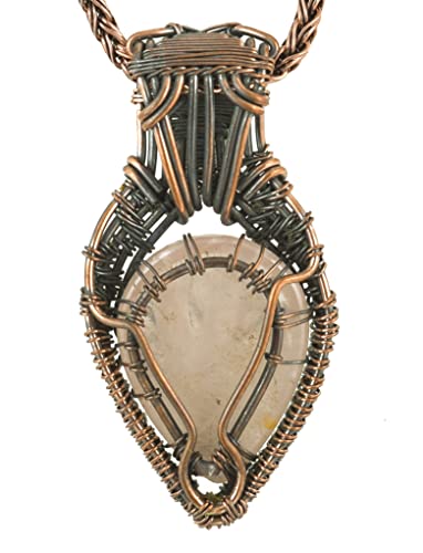 Stunning Copper Tree of Life Pendant Necklace with Handmade Gemstones and 20" Chain - Perfect for Boho Lovers3