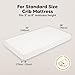 KeaBabies 2-Pack Organic Crib Sheets for Boys, Girls - 52x28 Fitted Crib Mattress Sheet Neutral, Breathable Jersey Cotton Cover for Baby Bed, Toddler Mattress, Soft & Cute Prints (Meadow)