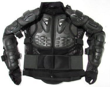 Motorcycle Full Body Armor Protector Pro Street Motocross ATV Jacket Shirt (XXXLarge)