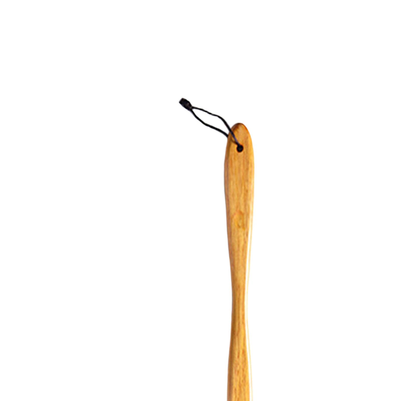 Calzador de Madera, Calzador de Viaje, Accesorios para Calzado, Calzador de Mango Largo para Botas de Trabajo Y Botas de Senderismo.