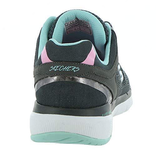 Image of Skechers Women Flex Appeal 3.0 Steady Move Lace Up Shoe