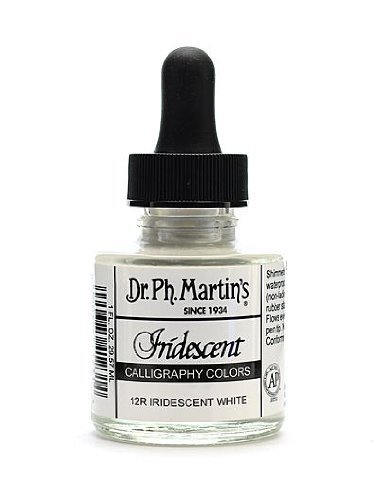 Dr. Ph. Martin'sDr. Ph. Martin's Iridescent Calligraphy Color, 1.0 oz, Iridescent White (12R)