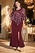 Burgundy Plus Size Dress Maroon Bridesmaid Holiday Formal Wedding Guest Prom Evening Cocktail Mother of Bride Long Dress