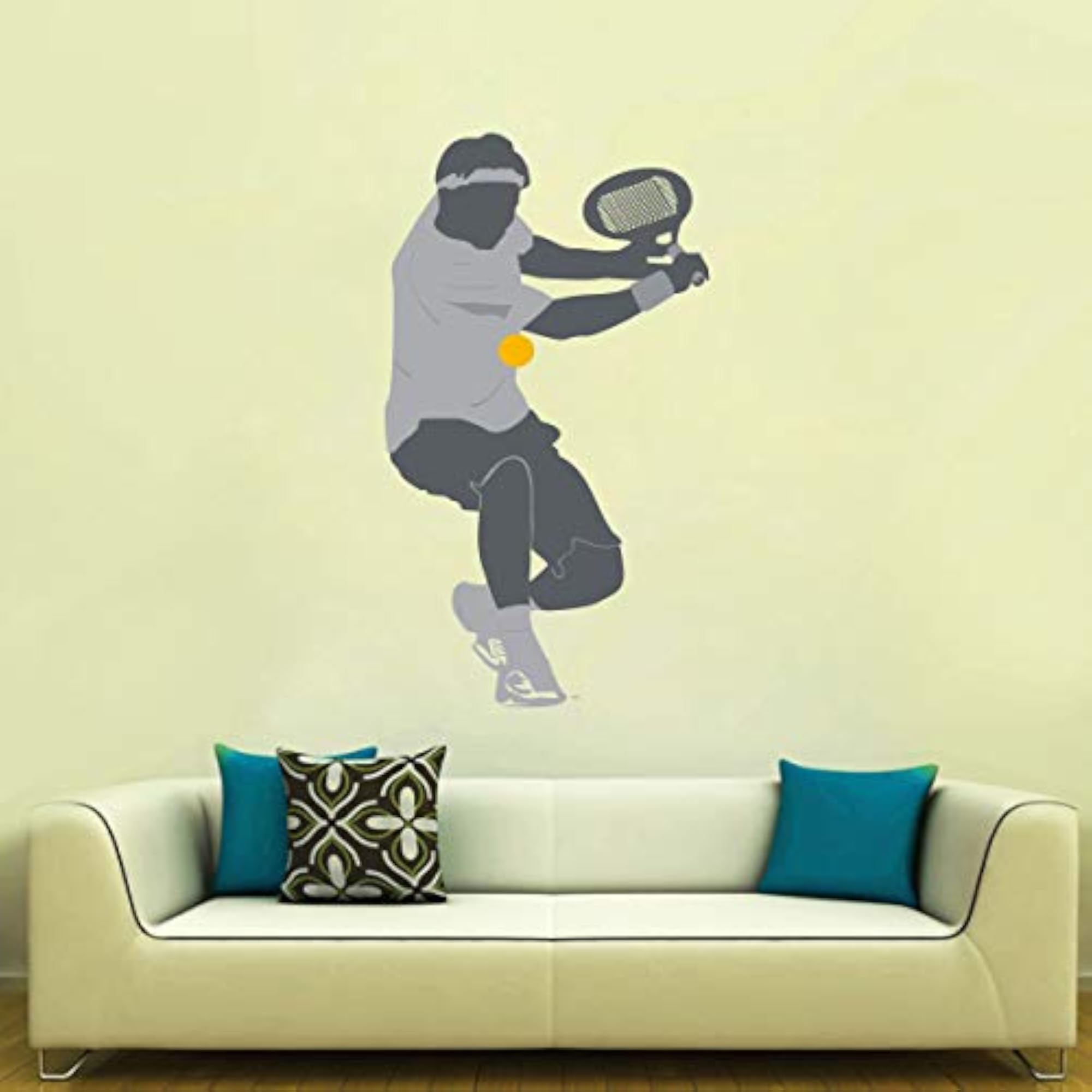 Tennis Player Decorative Wall Sticker