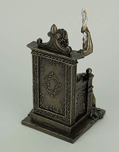 Estatua Zeus con Rayo Acabado Bronce 20.6 cm miniatura 3