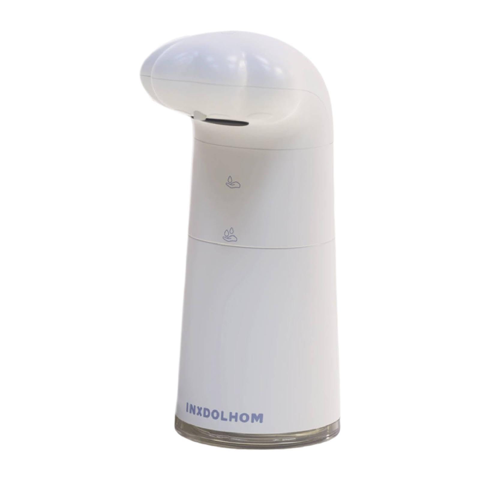 Dispenser Automatico di Sapone Schiuma Touchless Ricaricabile Carino Forma Zampa Gatto Materiale PP Funzione Sensore Adatto per Bambini Regalo, Bianco
