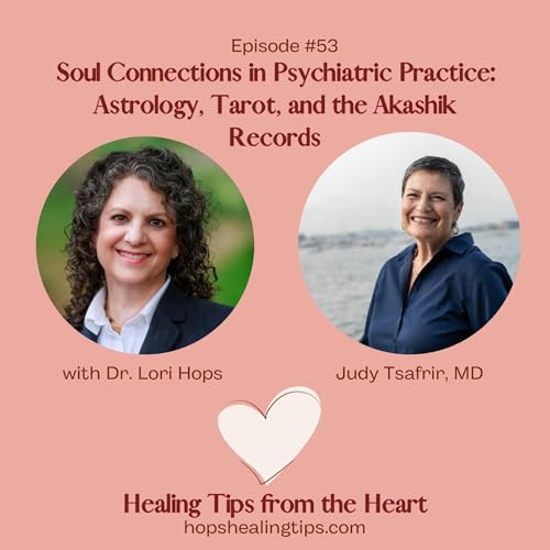 Page de couverture de Soul Connections in Psychiatry: Astrology, Tarot, and the Akashik Records. Dr. Tsafrir and Dr. Hops