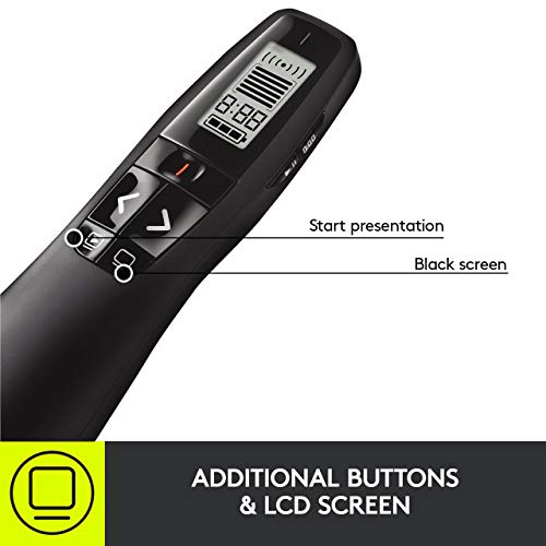 image for Logitech Professional Presenter R800, Wireless Presentation Clicker Re
