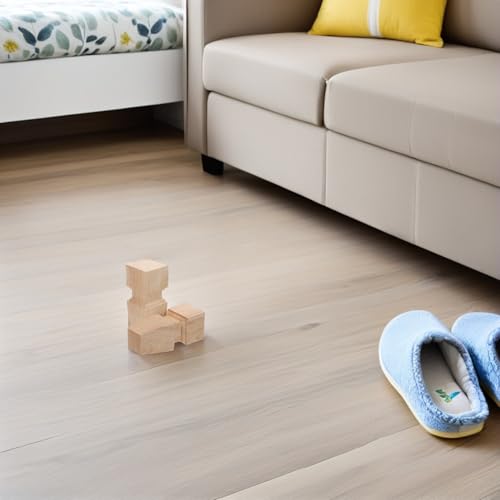 Pieds de table en bois massif 15cm accessoire de remplacement - 7